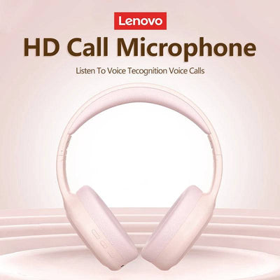 Original Lenovo TH30 Wireless Bluetooth 5.1 Headphones Hifi Stereo Music Headset game Fone Earphones with Mic 2023 New Earbuds - Waqaram