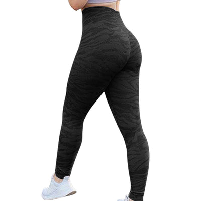 Butt Leggings For Women Push Up Booty Legging Workout Gym Tights Fitness Yoga Pants - Waqaram