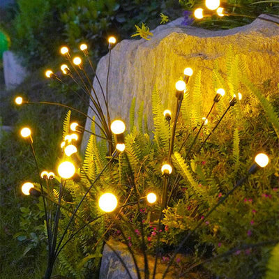 Simulation Firefly Solar Light Outdoor Garden Decoration Lawn Landscape Lamp Xmas Decor Solar LED Lights Outdoor Garden Lights - Waqaram