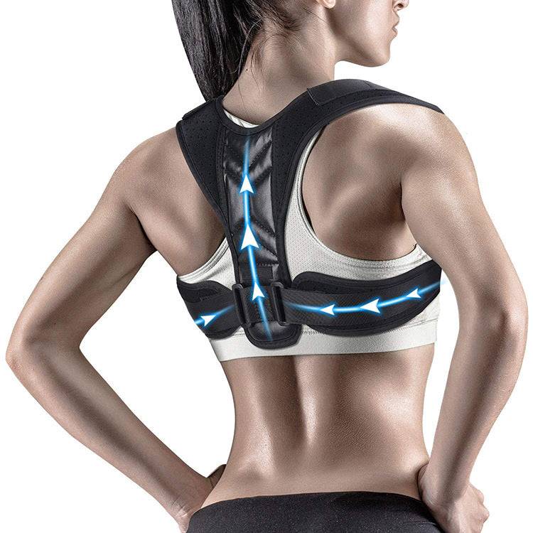 Back Posture Corrector Belt Adjustable Clavicle Spine Back Shoulder Lumbar Men Women Posture Correction - Waqaram