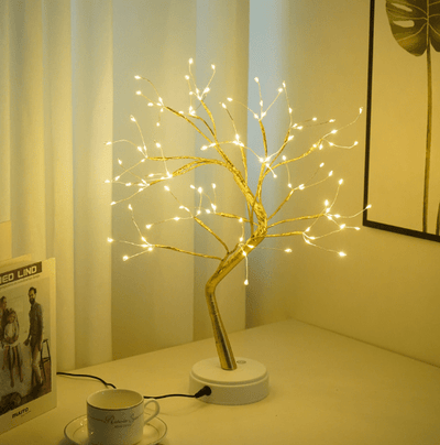 Led Copper Wire Light Bedroom Light - Waqaram