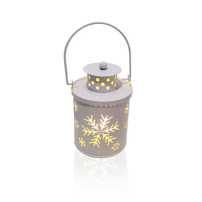 Christmas Candle Lights LED Small Lanterns Wind Lights Electronic Candles Nordic Style Creative Holiday Decoration Decorations - Waqaram